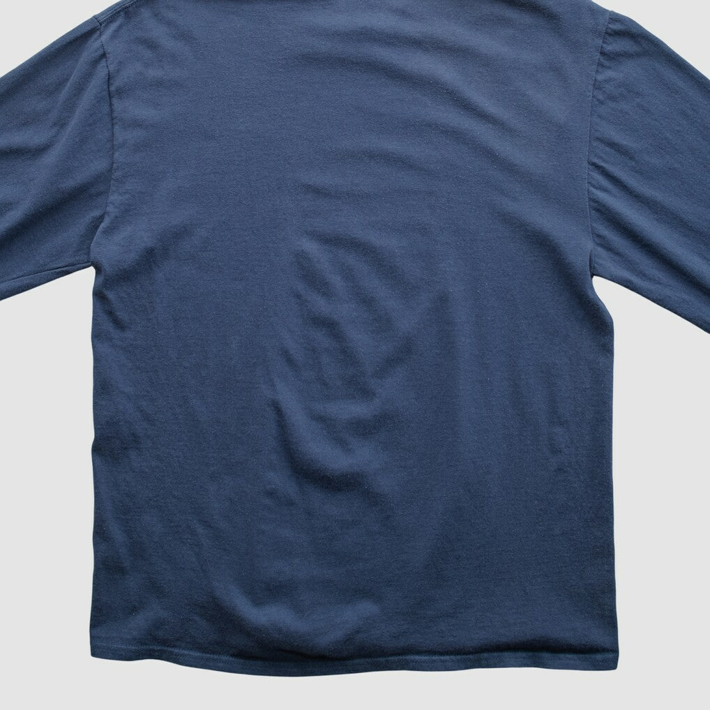 New England Patriots NFL 2010s Long Sleeve T-shirt - Navy Vintage discount