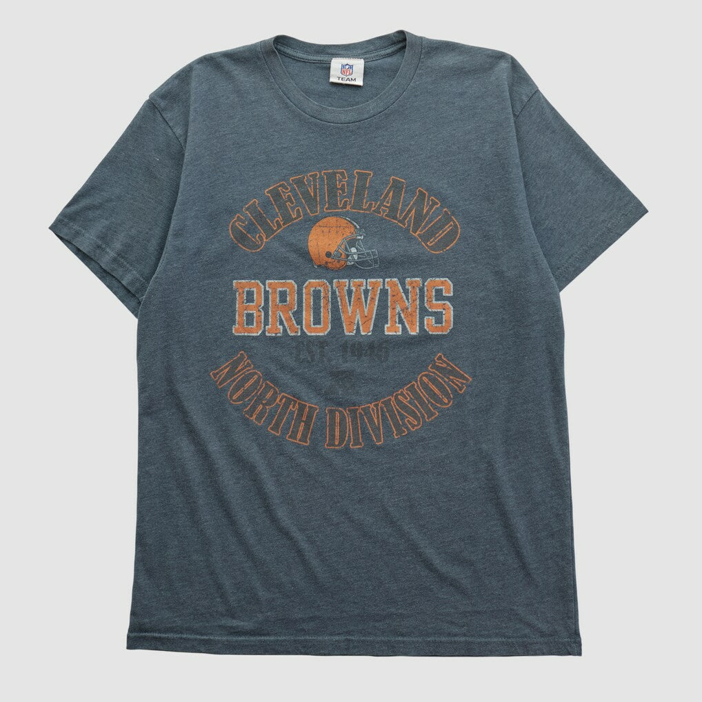Cleveland Browns NFL 2010s T-shirt - Dark Heather Gray Vintage on sale