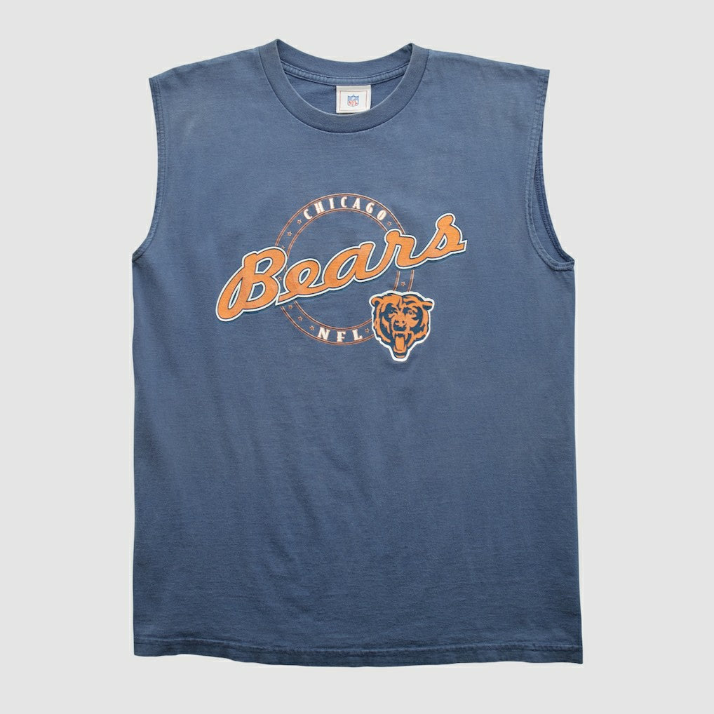Chicago Bears NFL 2000s Tank - Navy Vintage discount