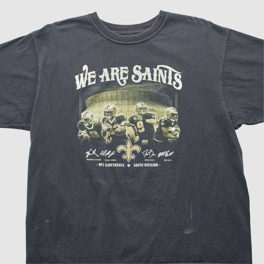New Orleans Saints Reebok 2000s T-shirt - Black Vintage online
