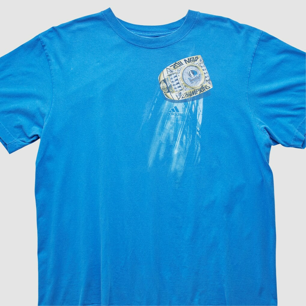 Dallas Mavericks 2011 T-shirt sale - Blue Vintage | Adidas sale