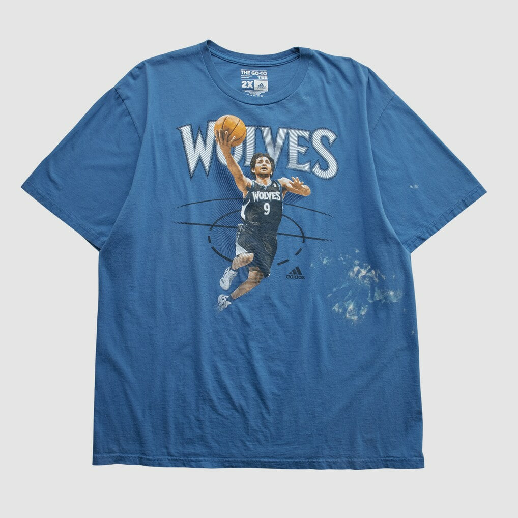 Minnesota Timberwolves 2010s T-shirt - Blue Vintage | Adidas shop