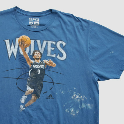 Minnesota Timberwolves 2010s T-shirt - Blue Vintage | Adidas shop