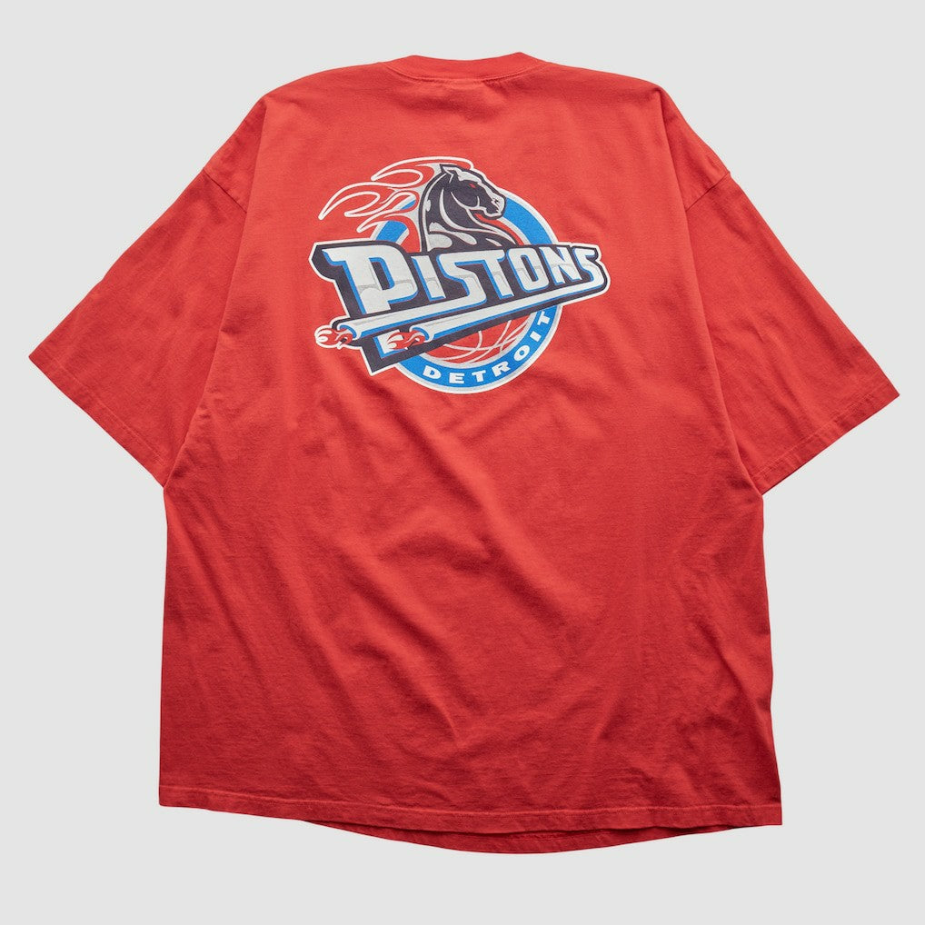 Detroit Pistons Reebok 2000s T-shirt sale - Red Vintage | Vintage sale