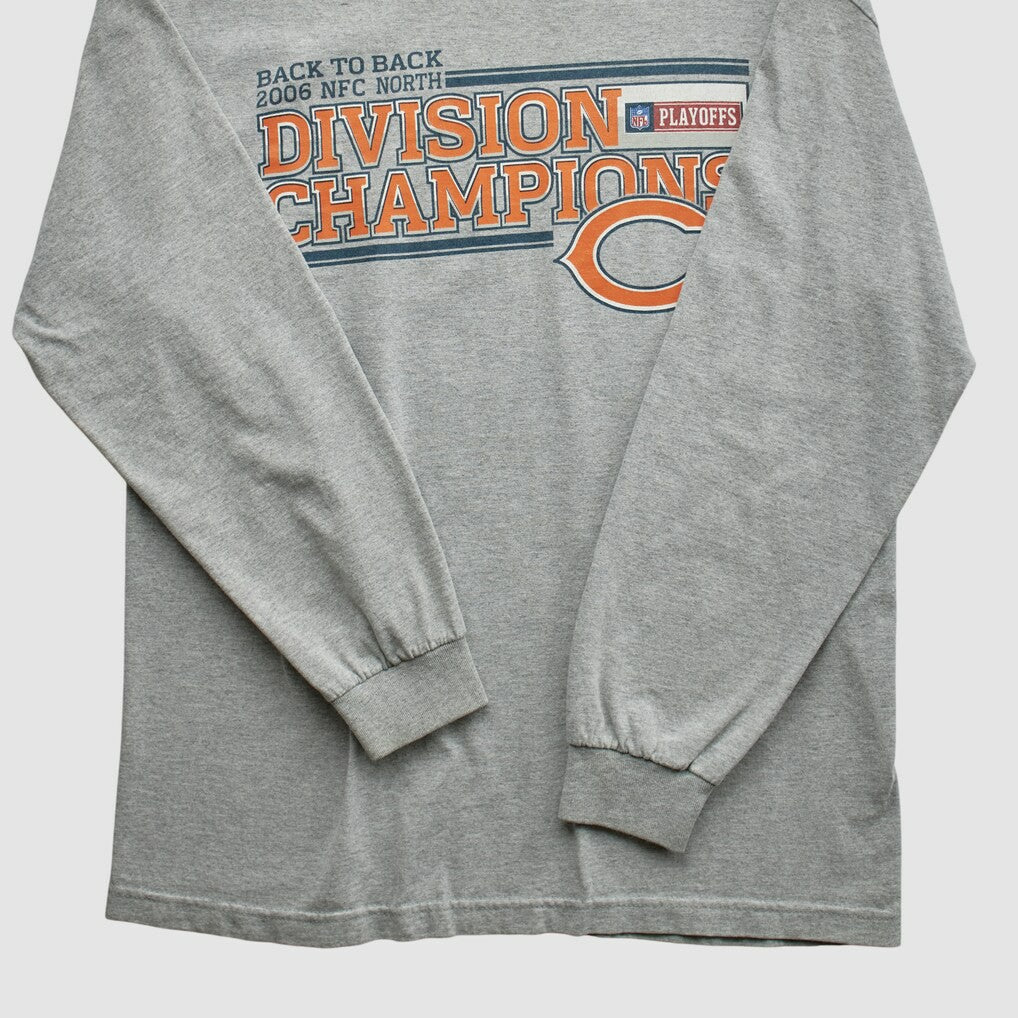 Division Champions NFL 2006 Long Sleeve T-shirt - Heather Gray Vintage online