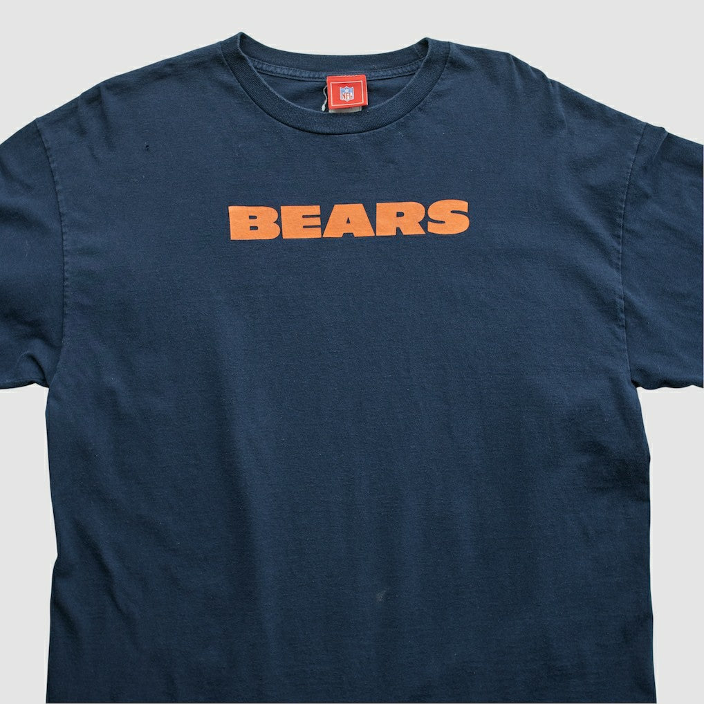 Chicago Bears NFL 2000s Long Sleeve T-shirt - Navy Vintage sale