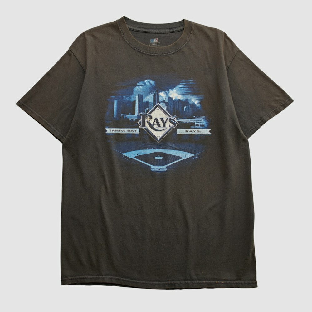 Tampa Bay Rays Genuine Merchandise 2000s T-shirt - Black Vintage