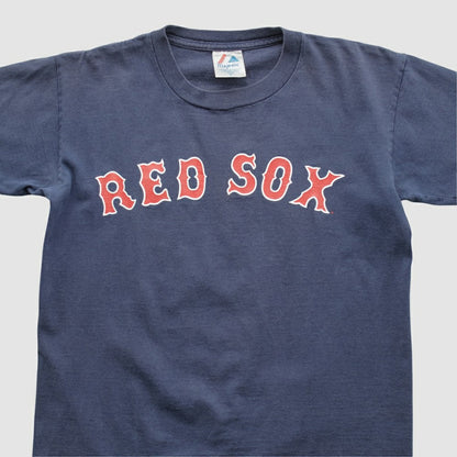 Boston Red Sox Majestic 2000s T-shirt - Navy Vintage