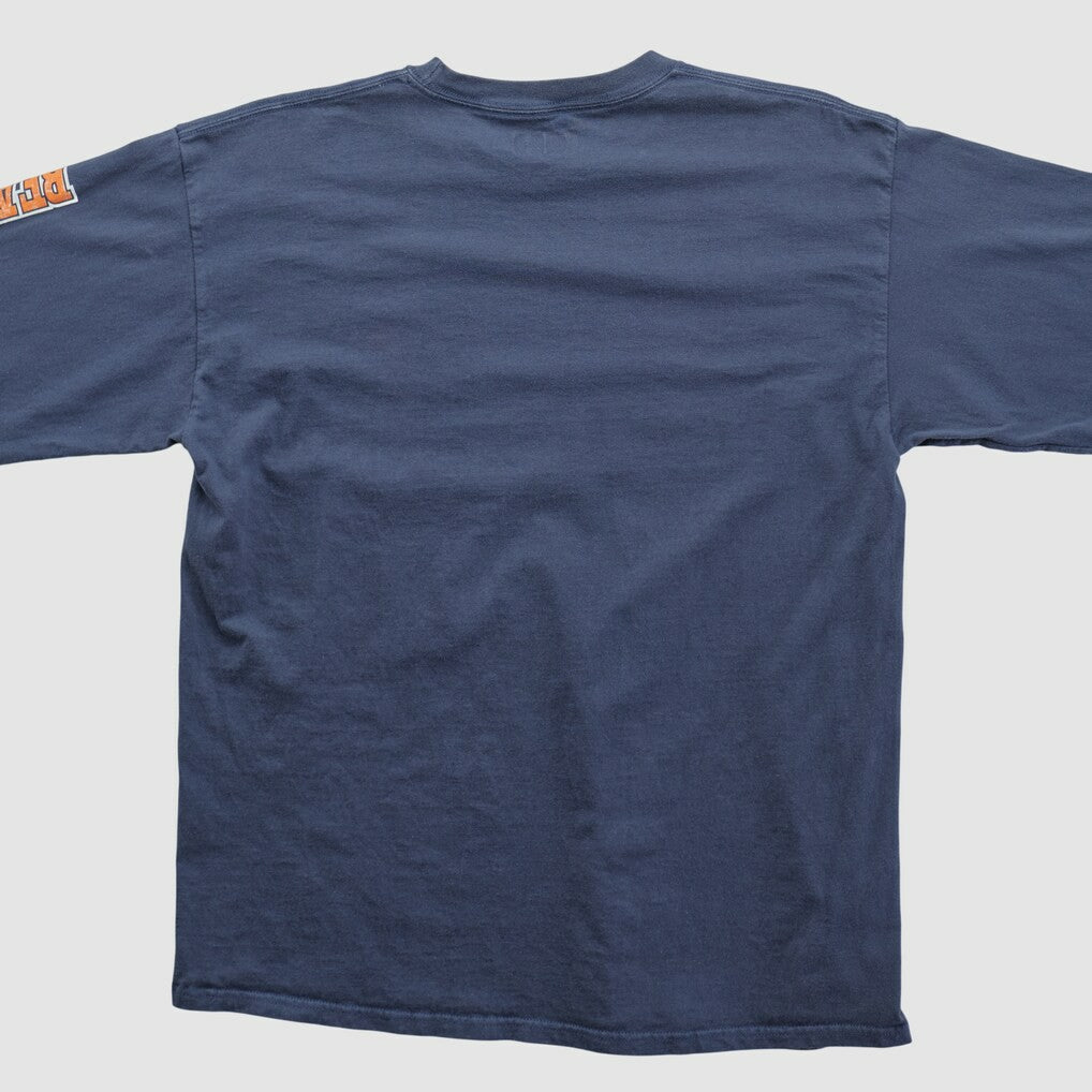 Chicago Bears NFL 2010s Long Sleeve T-shirt - Navy Vintage cheap