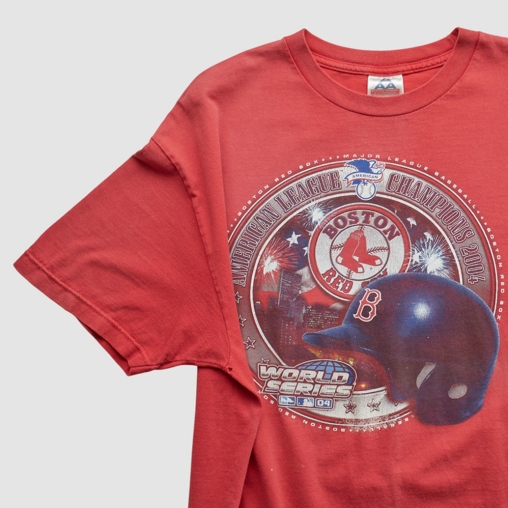 Boston Red Sox Alstyle 2004 T-shirt - Red Vintage