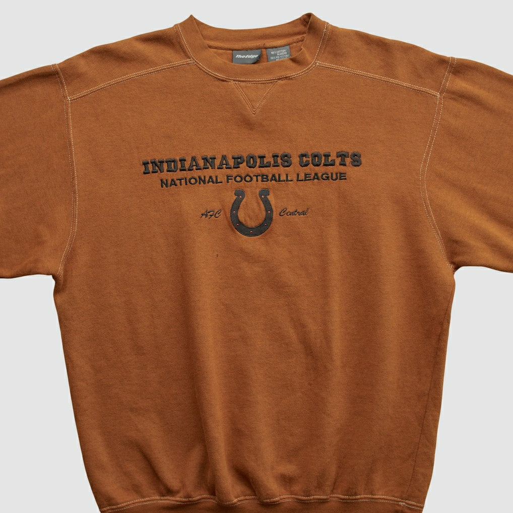 Indianapolis Colts The Edge 2000s Pullover Sweatshirt - Clay Vintage for sale