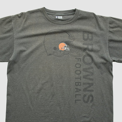 Cleveland Browns NFL 2010s T-shirt - Dark Heather Gray Vintage discount