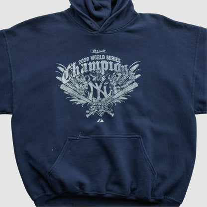 World Series Gildan 2009 Hooded Pullover Sweatshirt - Navy Vintage