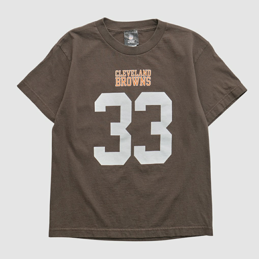 Cleveland Browns NFL 2010s T-shirt - Brown - Yth L Real Vintage online