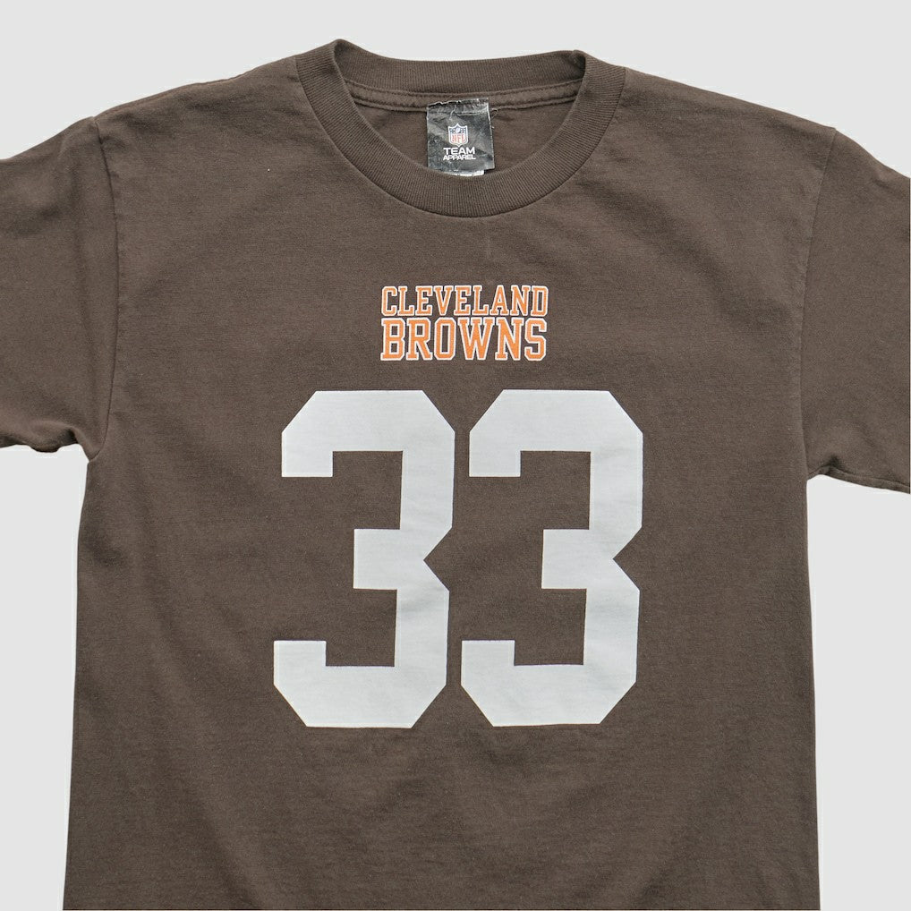 Cleveland Browns NFL 2010s T-shirt - Brown - Yth L Real Vintage online