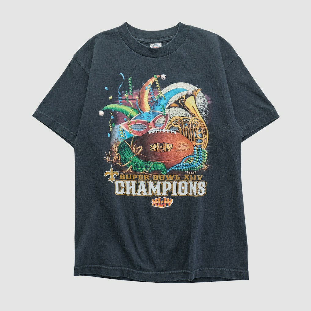 New Orleans Saints Alstyle 2010 T-shirt - Black Vintage online