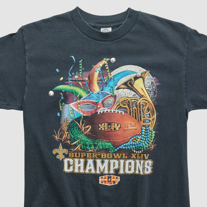 New Orleans Saints Alstyle 2010 T-shirt - Black Vintage online