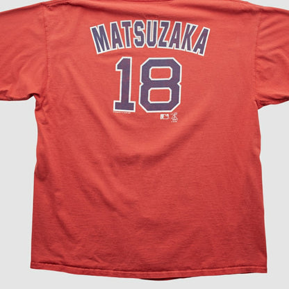 Boston Red Sox CSA 2000s T-shirt - Red Vintage