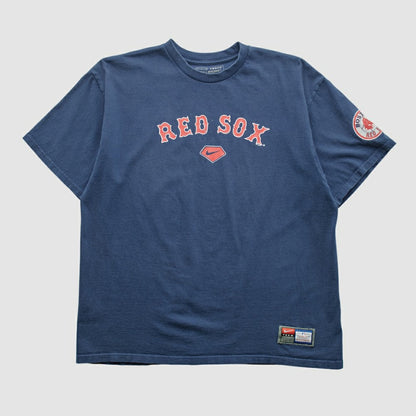 Boston Red Sox 2000s T-shirt - Navy Vintage | Nike