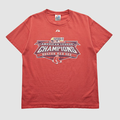 Boston Red Sox Majestic 2007 T-shirt - Red Vintage