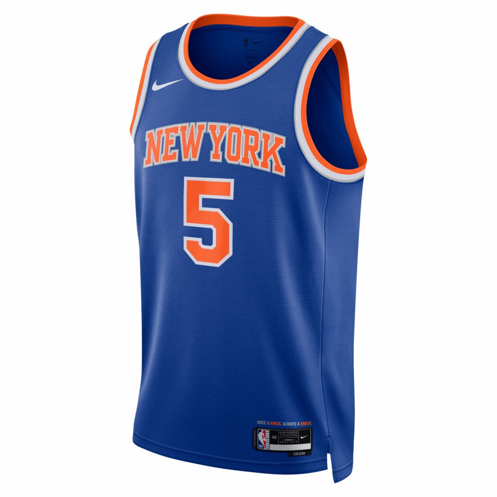 José Alvarado New York Knicks Unisex Swingman Jersey - Icon Edition - Blue | Nike for sale
