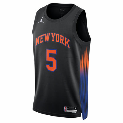 José Alvarado New York Knicks Jordan Brand Unisex Swingman Jersey - Statement Edition - Black on sale