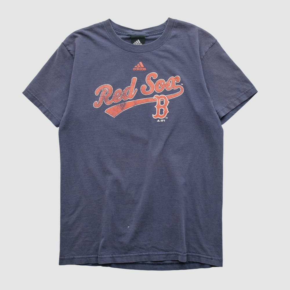 Boston Red Sox Adidas T-shirt - Navy Vintage