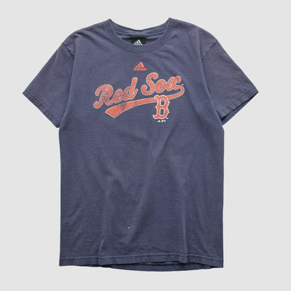 Boston Red Sox Adidas T-shirt - Navy Vintage
