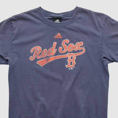 Boston Red Sox Adidas T-shirt - Navy Vintage