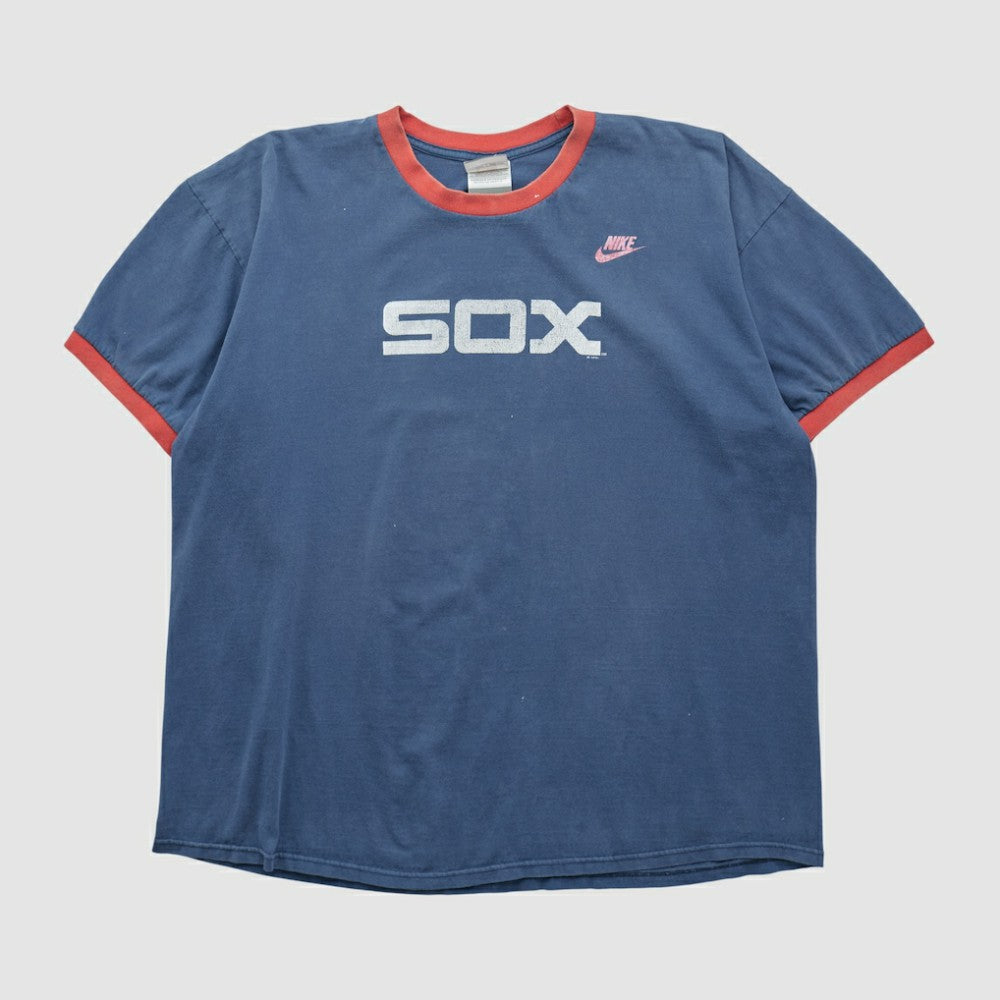 Boston Red Sox 2000s T-shirt - Navy Vintage | Nike
