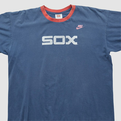 Boston Red Sox 2000s T-shirt - Navy Vintage | Nike
