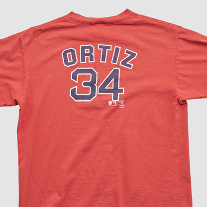 Boston Red Sox CSA 2000s T-shirt - Red Vintage