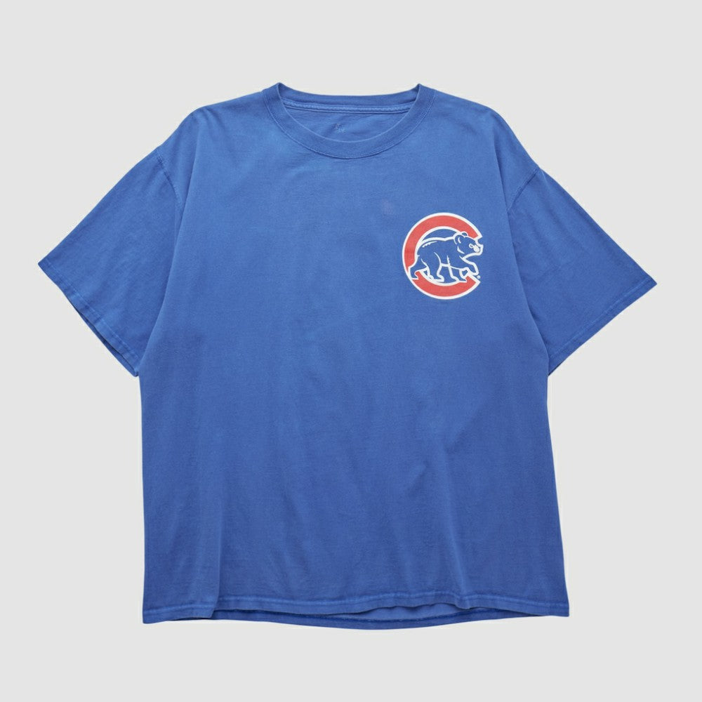 Chicago Cubs Majestic 2008 T-shirt - Blue Vintage