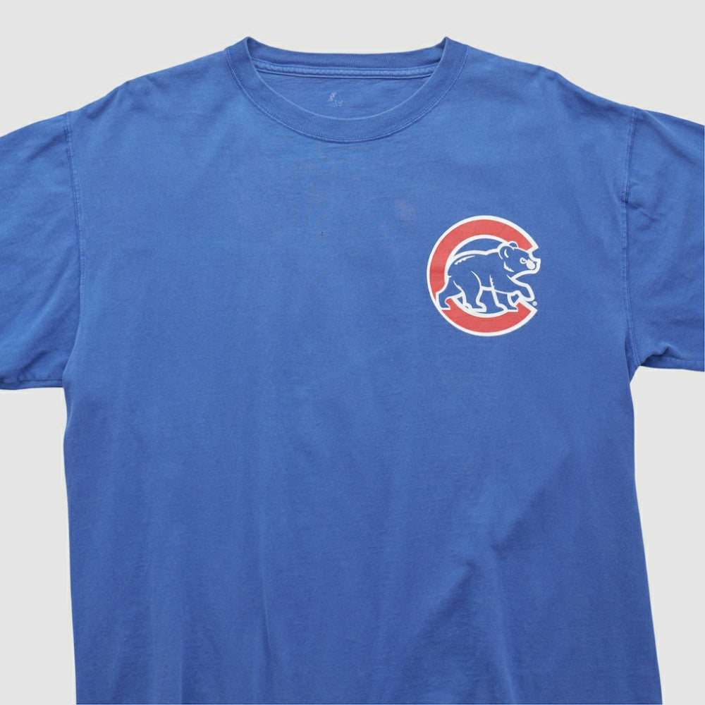 Chicago Cubs Majestic 2008 T-shirt - Blue Vintage