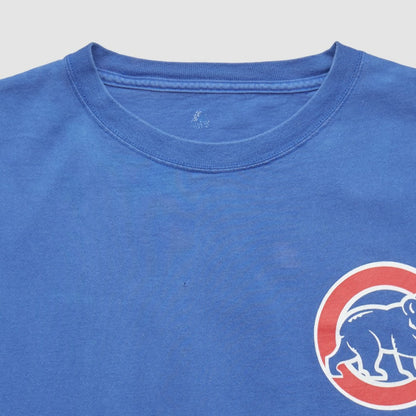 Chicago Cubs Majestic 2008 T-shirt - Blue Vintage