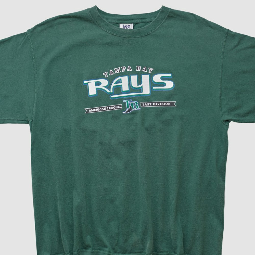 Tampa Bay Rays Lee Sport T-shirt - Green Vintage