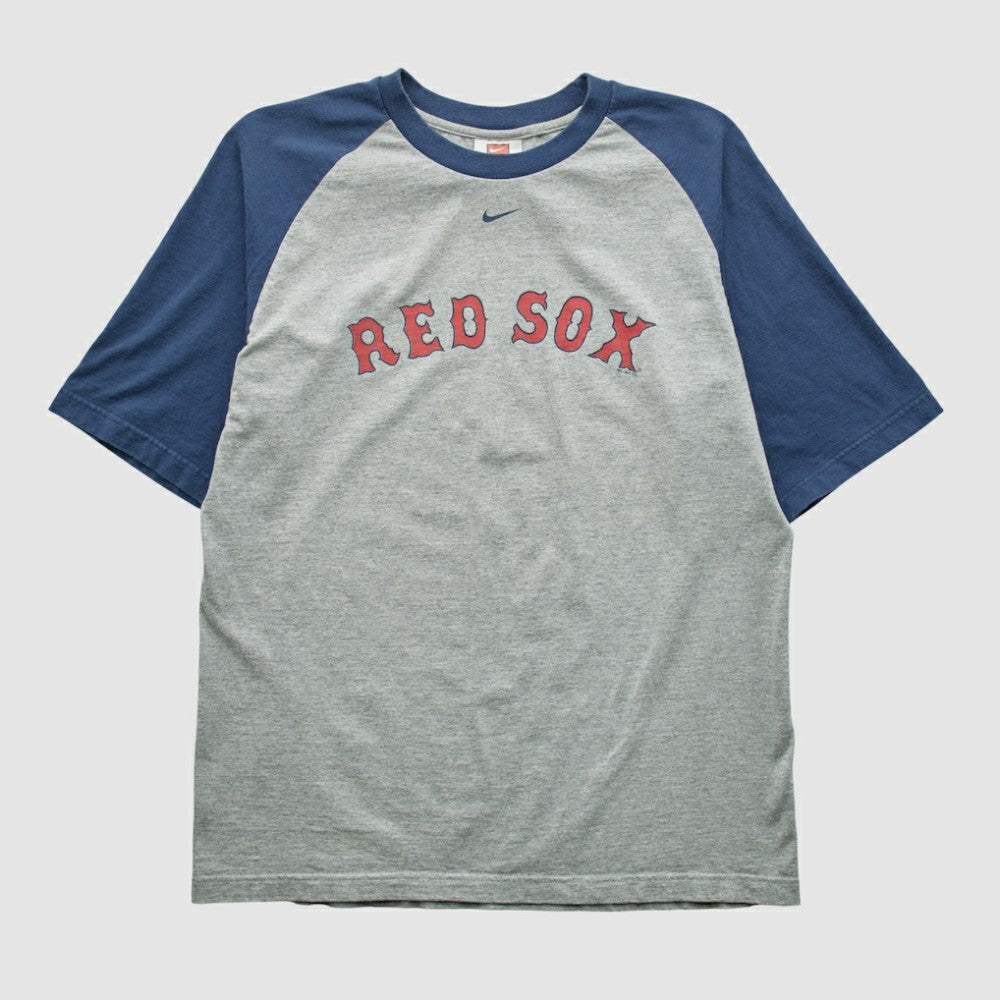 Boston Red Sox 2000s T-shirt - Heather Gray Vintage | Nike