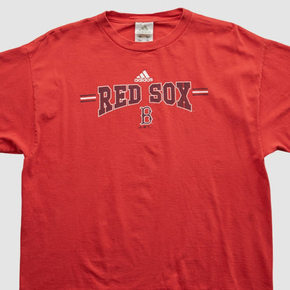 Boston Red Sox Adidas 2000s T-shirt - Red Vintage