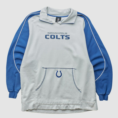 Indianapolis Colts NFL 2010s Pullover Sweatshirt - White Vintage on sale