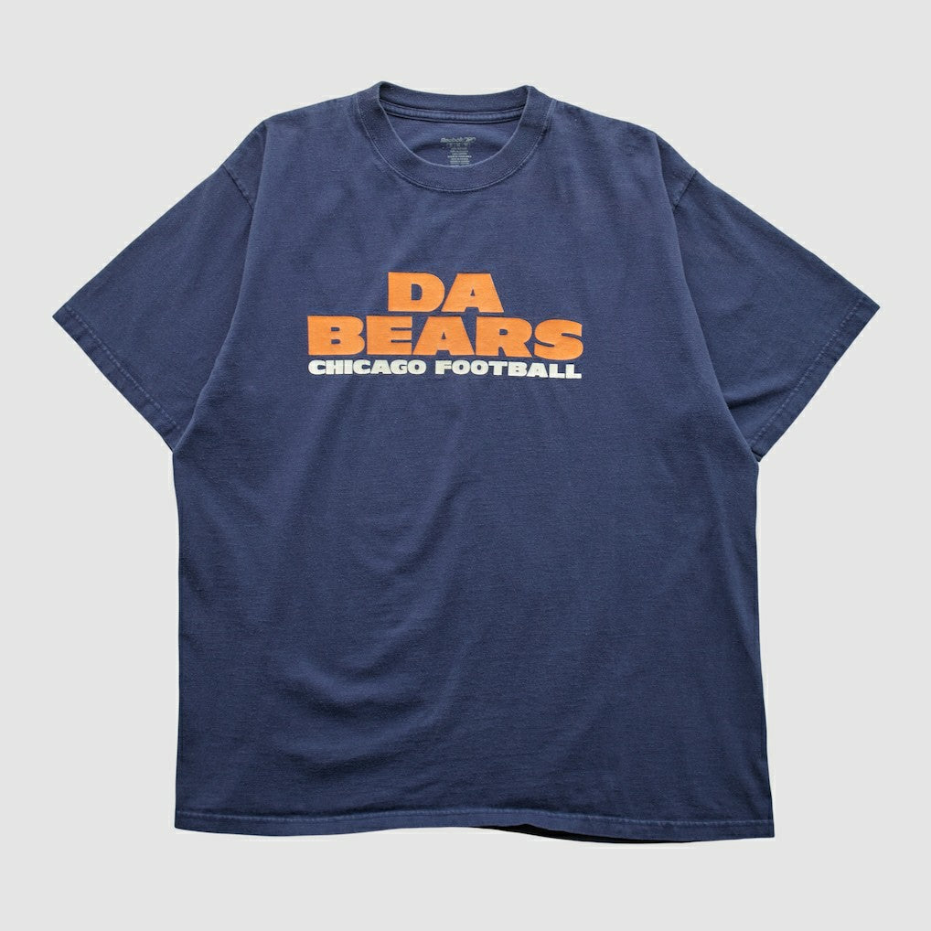 Chicago Bears Reebok 2000s T-shirt - Navy Vintage for sale