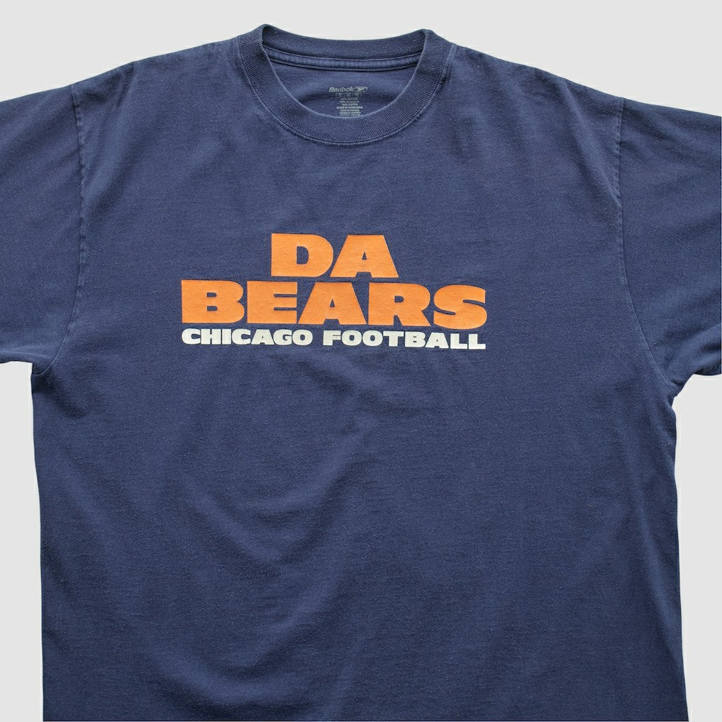 Chicago Bears Reebok 2000s T-shirt - Navy Vintage for sale