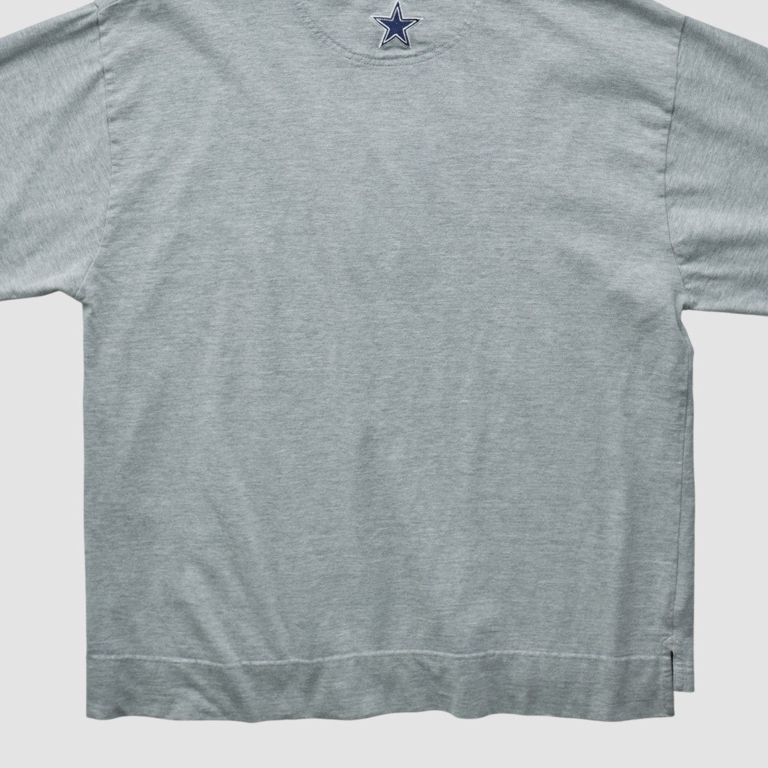 Dallas Cowboys Cowboys Authentic Apparel 2000s Long Sleeve T-shirt - Heather Gray Vintage online