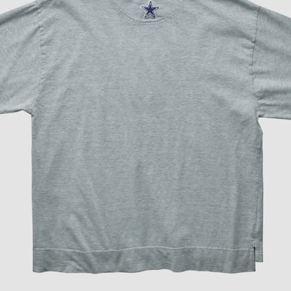 Dallas Cowboys Cowboys Authentic Apparel 2000s Long Sleeve T-shirt - Heather Gray Vintage online