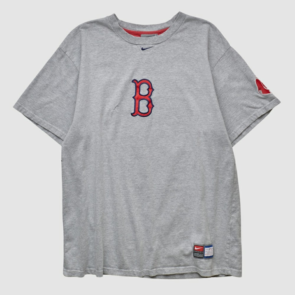 Boston Red Sox 2000s T-shirt - Heather Gray Vintage | Nike