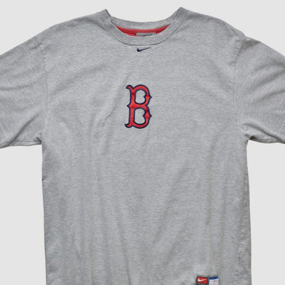 Boston Red Sox 2000s T-shirt - Heather Gray Vintage | Nike