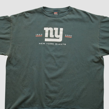 New York Giants 2000s T-shirt - Green Vintage discount