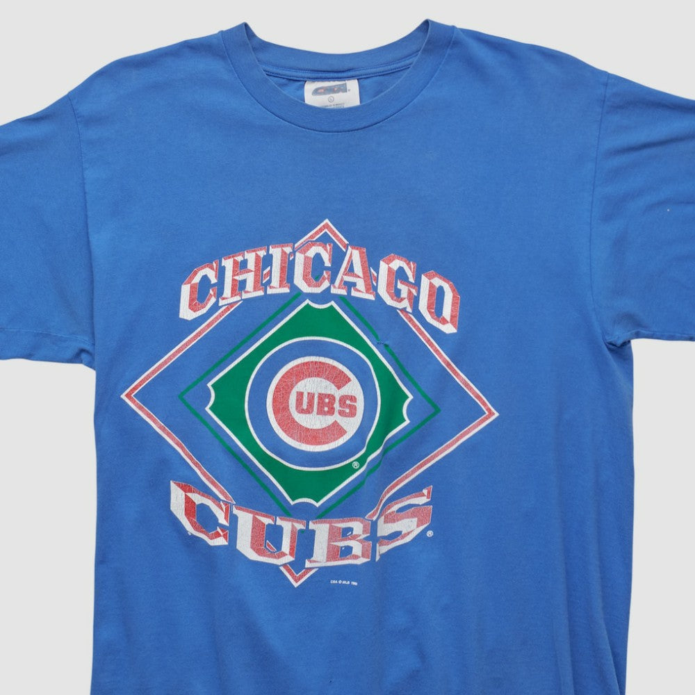 Chicago Cubs CSA 90s T-shirt - Blue Vintage