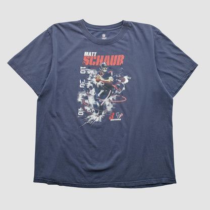 Matt Schaub NFL 2000s T-shirt - Navy Vintage for sale