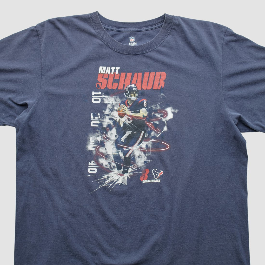 Matt Schaub NFL 2000s T-shirt - Navy Vintage for sale