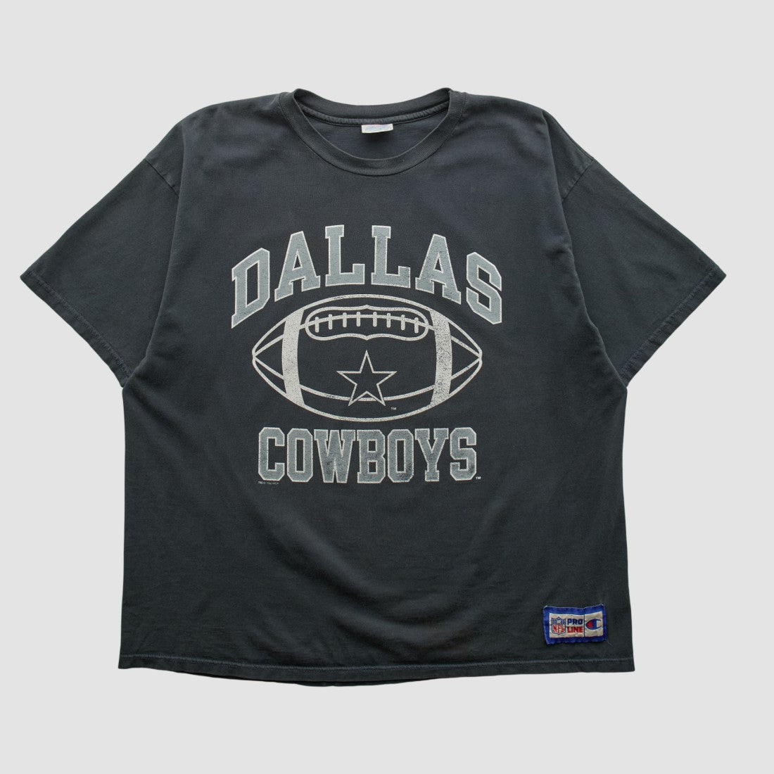 Dallas Cowboys Champion 90s T-shirt - Black Vintage for sale